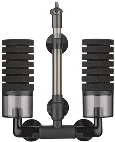 Sponzenfilter Dubbele Filtratie - Aquariumfilter - Biochemische Filtratie - Waterzuivering - Filterdoos - Pneumatische Filter