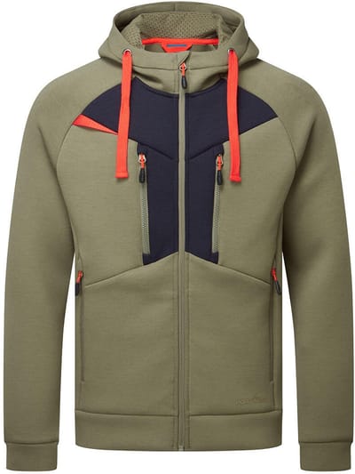 Portwest DX4 Hoodie met rits DX472 - mosgroen - L