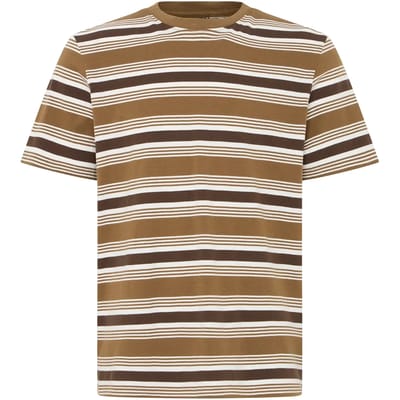 Blend - BHKALEI STRIPE S/S TEE - Heren - T-shirts