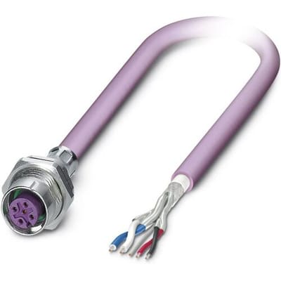 Phoenix Contact 1534465 Sensor/actuator inbouwconnector M12 Aantal polen (sensoren): 5 Bus, inbouw 0.50 m 1 stuk(s)