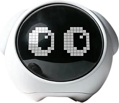Slimme Emoji wekker voor kinderen, peuter wake-up klok met Emoji Kinder Wekker Multifunctionele bed Snooze Oplaadbare kinderwekker Nachtkastje Klok Wekkers Leuke wekker Multifunctionele bed Oplaadbare kinderwekker-Cadeau Black Friday Sinterklaas