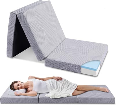 Vouwmatras 75 x 195 cm | Inklapbaar en Comfortabel Gastenbed | Ideaal voor Reizen, Camping en Thuisgebruik