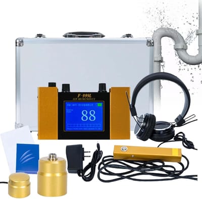 Waterleiding Lekdetector - Geofoon Lekzoeker - Lekkages Opsporen - Ultrasone Detectie - 3m Diepte - One Color