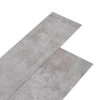 vidaXL - Zelfklevende - PVC - Vloerplanken - Aard - Grijs - 30,5 - x - 61 - cm - 28 - st - PVC