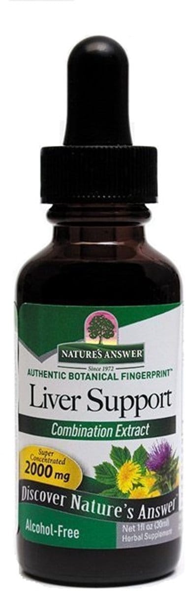 Natures Answer Liver support leverdetox extract alcoholvrij 30 Milliliter