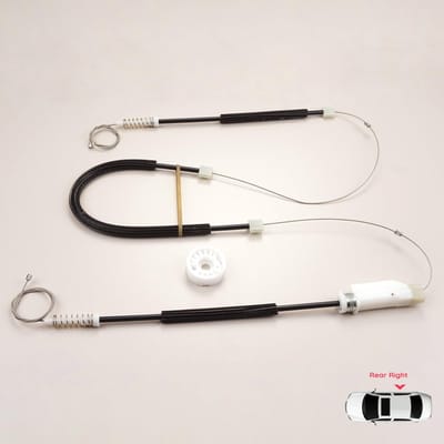 BROSS Kit de réparation de lève-vitre électrique arrière droit pour A5 S5 Coupé 2008-2013 (BWR1230)