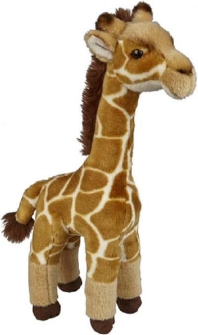 Ravensden pluche gevlekte giraffe knuffel - 45 cm - Giraffen safaridieren knuffels - Speelgoed - kinderen
