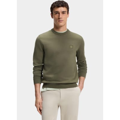 BOSS Orange Pullover Groen Kanovano_S 10265856 01 50527583/325
