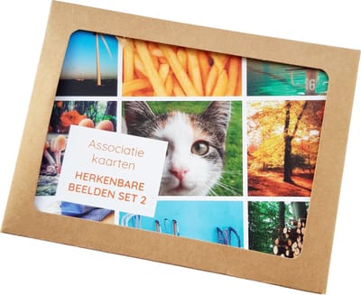 Associatiekaarten herkenbare beelden set 2 - werkvorm - coachkaarten - Liefs op papier