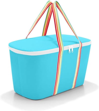Stijlvolle strandkoeltas met citroenprint - 20 liter