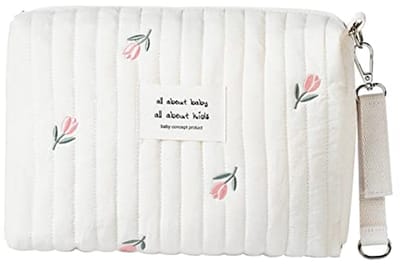 Kleine Luiertas Beige voor Baby's - Multifunctionele Opbergtas voor Kinderwagen