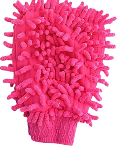 Jumada's Dubbelzijge schoonmaak handschoenen - Microvezel - Schoonmaken - Handschoenen - Roze