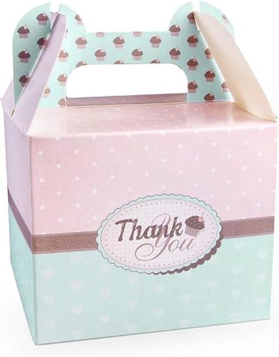 """Decorative cake boxes (1 zakje met 10 stuks)"""