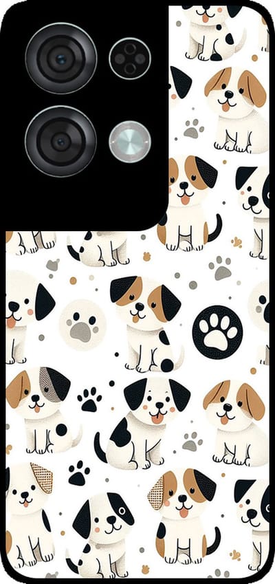 Smartphonica Telefoonhoesje Geschikt voor Oppo Reno8 Pro met honden opdruk - TPU backcover case dog design geschikt voor Oppo Reno8 Pro