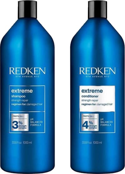 Redken Combinatie Extreme Shampoo en Conditioner 1000ml - extra voordelig