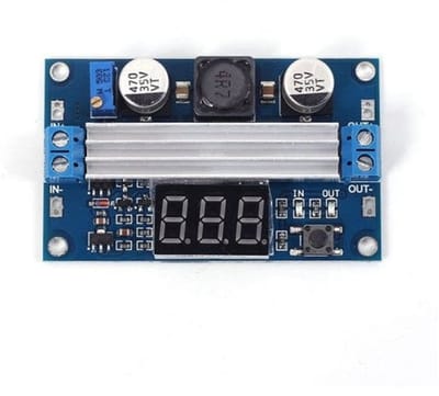 OTRONIC® DC-DC High Power Adjustable Step-up Module 3.0~35V to 3.5~35V 100W with Digital Display Voltmeter