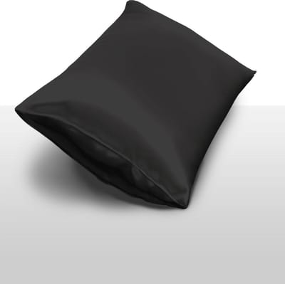 Zijden Kussensloop Zwart 50 X 70 cm - 100% Moerbei Zijde