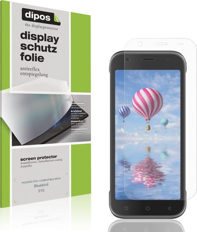 dipos – 4x Matte Beschermfolie geschikt voor Bluebird S10 | Krasbestendige & antireflecterende Screenprotector Ultra-Thin