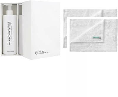 The Spa Collection – Cadeauset – Verzorgingsbox met 2 Sophie Muval Handdoeken – Wellness – Geschenkset