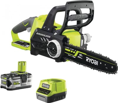 Ryobi RCS18X3050F 18V Li-ion accu kettingzaag set (1x 5.0Ah) - 30cm - koolborstelloos - 5133003830