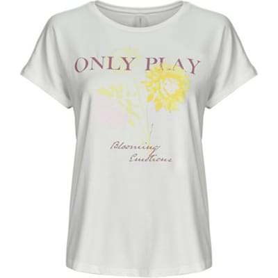 Only Play  T-shirt Korte Mouw ONPAUB-BLUR ON SS BAT LOOSE