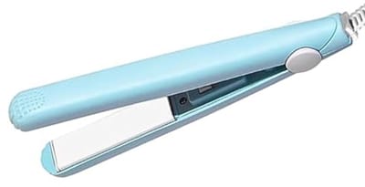 Dailygoody - 2-in-1 mini-stijltang - keramische krultang - draagbaar en lichtgewicht - rechte boardkrultang - haarkrulspelden - geschikt voor vrouwen