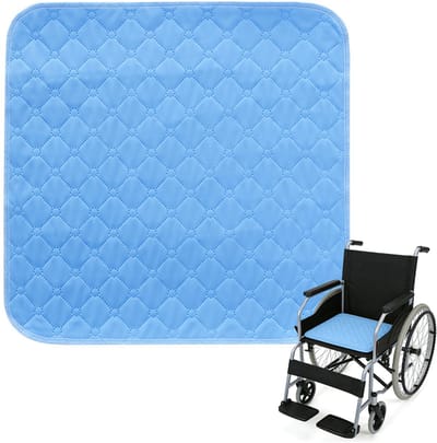 Waterdichte Onderlegger - Stoelkussen Beschermer - Meubelbescherming - Herbruikbaar en Wasbaar - 50x50 cm - Blauw
