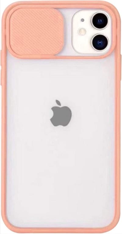 Finnacle - Case - Roze/Zalm Transparant - Geschikt voor iPhone 13 - Telefoonhoesje - Phonecover - cover - Phonecase