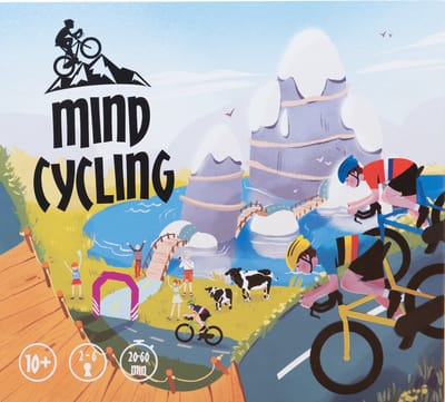 Asmodee bordspel Mind Cycling - strategie en wielrennen voor 2-6 spelers.