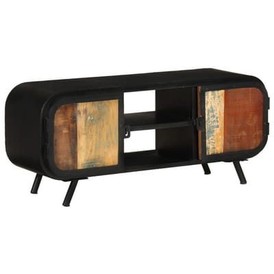 vidaXL - Tv-meubel - 110x30x45 - cm - massief - gerecycled - hout