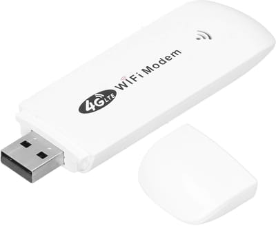 OmGoods - Dailygoody - USB Wifi Modem Dongle - 4G USB Wifi Dongle Adapter - Draadloze Router met Sim-kaartsleuf - Mini Formaat - Geschikt voor Auto en Powerbank...