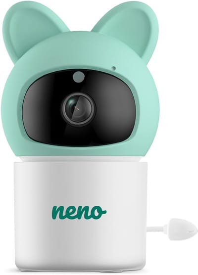 Smart Babyfoon - Baby Monitor Wifi - Babykamer Bewaken - 24/7 Beveiliging - 22 x 11 x 8 cm - Wit