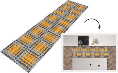 Keukenloper - Loper keuken - Kubus - Patronen - 3D - 200x50 cm - Keukenloper vinyl