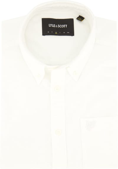 Lyle & Scott casual overhemd wit