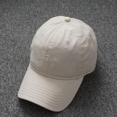 Casquette de Baseball en Coton Lavé Grande Taille Snapback Réglable Chapeau de Sport Unisexe Mode Extérieur Protection Solaire Ombrage Pêche Casquette Décontractée M 56-59CM