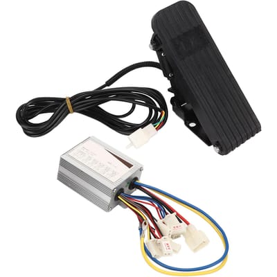 24V 350W Twee Snelheden Controller Pedaal Gaspedaal Kit Elektrische Fiets Controller Voetgaspedaal