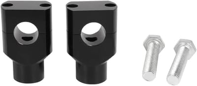 Dailygoods - MASO Universeel toepasbaar op motorfiets 1" 25mm stuur, motorfiets stuur stijger klem, geschikt voor 25mm (1") handbar