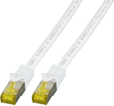 EFB NORDIC EFB-Elektronik patch cable - 20 m - white - Wit - 20m