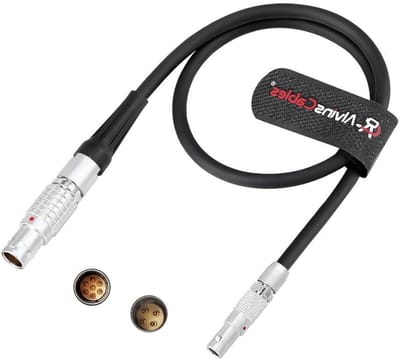 Camera Controle Kabel - Opname Kabel - Film Opnames - Precisie Connectoren - 60 cm - Zwart