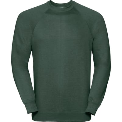 Russell Klassiek sweatshirt (Fles groen)