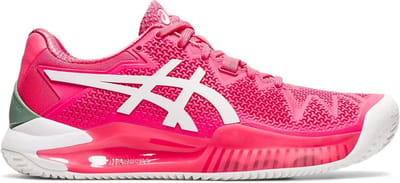 Asics Tennisschoenen Resolution 8 Clay - Dames - Rose