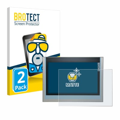 BROTECT - Screenprotector voor Siemens Simatic HMI TP900 Comfort 6AV2124-6JJ00-0AX0 - Folie Beschermfolie matte 2 Stuks