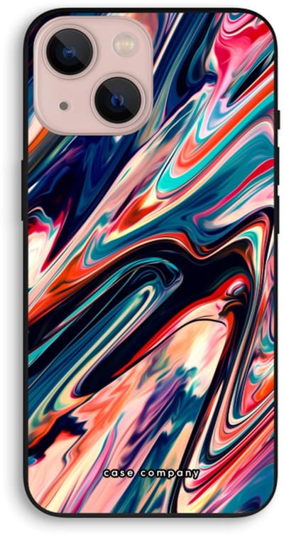 Case Company® - Hoesje geschikt voor iPhone 13 mini hoesje - Quantum Being - Biologisch Afbreekbaar Telefoonhoesje - Bescherming alle Kanten en Schermrand