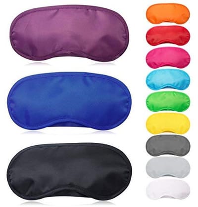12 Stuks Veelkleurige Slaapmaskers - Lichtgewicht Oogmasker Voor Kinderen & Volwassenen