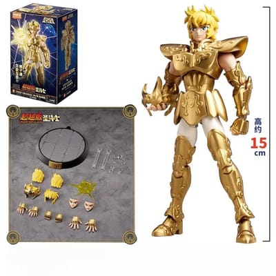 BLOKEES Origineel Goud Saint Seiya Boogschutter Zwaan Waterman CAMUS HYOGA Aiolos Pegasus CHAMPION CLASS Actiefiguur Model Speelgoed
