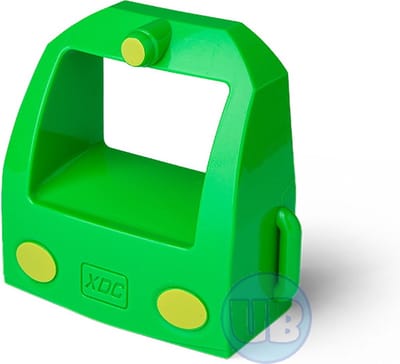 Goederentrein voorkant groen