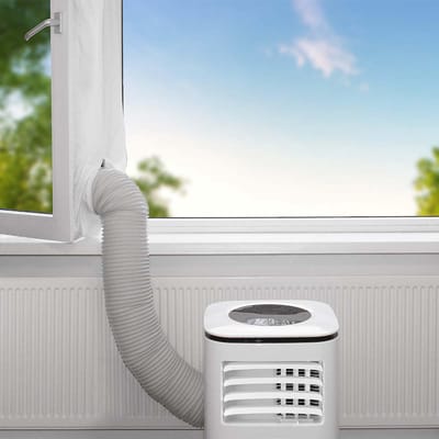 Airco Raamafdichtingskit - Type afdichting: Rits - Geschikt voor raamtype: Kantel- / Kiepraam / Links scharnierraam / Onderste gedeelte van het venster / Rechterscharnierraam