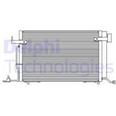 Condensator, airconditioning DELPHI TSP0225176