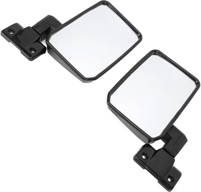 Dailygoods- Achteruitkijkspiegel Groothoekglas - Links/Rechts - Duurzaam ABS - Slank Ontwerp - Verbeterde Zichtbaarheid - Veiligere Rijstrookveranderingen - Spiegel