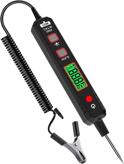 Digitale Multimeter - Spanningsdetector Tester - Elektrische Diagnostiek - Multifunctioneel Testen - 0.8-100V - Zwart